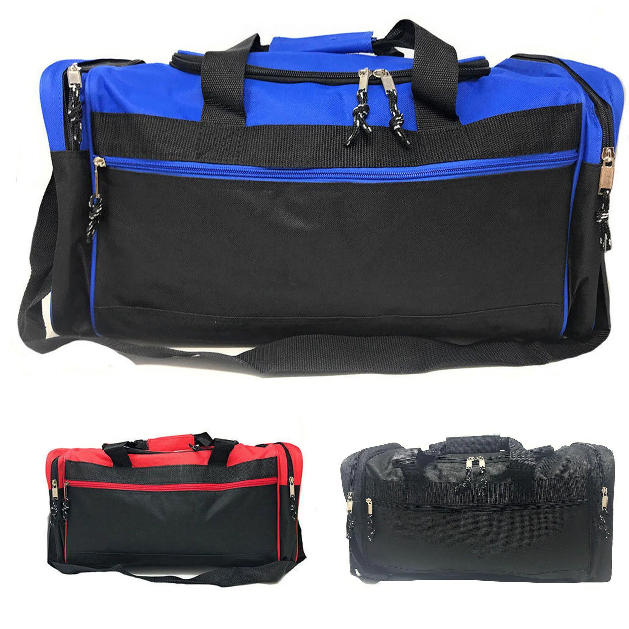 21 inch Square Heavy Duty Duffle Bags Travel Sports School Gym Work Luggage Carry-On