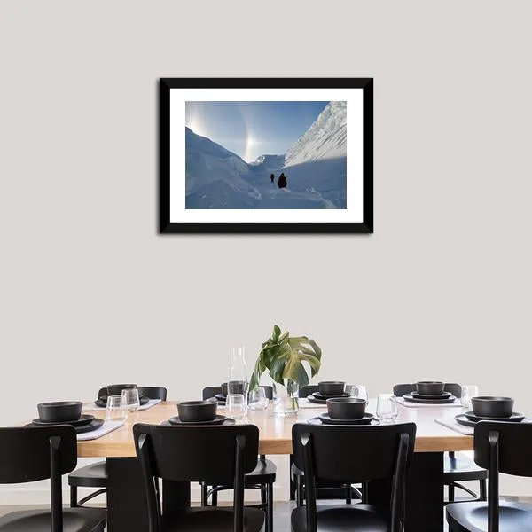 Adventures In Antarctica Canvas Wall Art