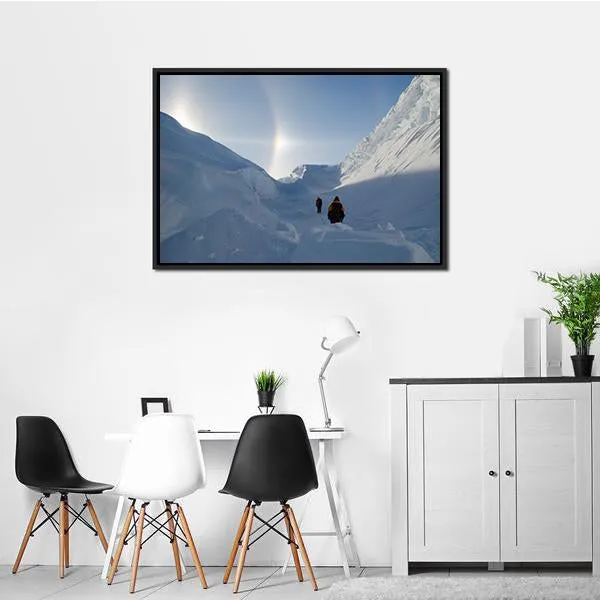 Adventures In Antarctica Canvas Wall Art