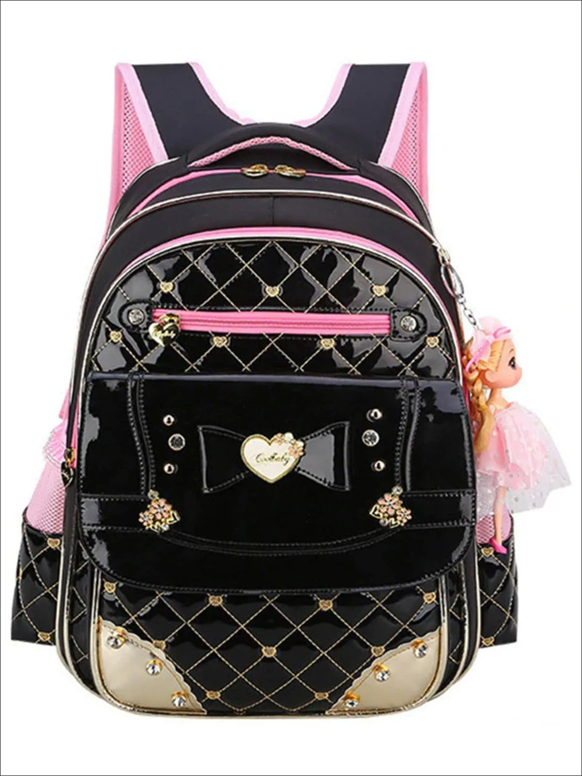 All Dolled Up Vegan Leather Backpack