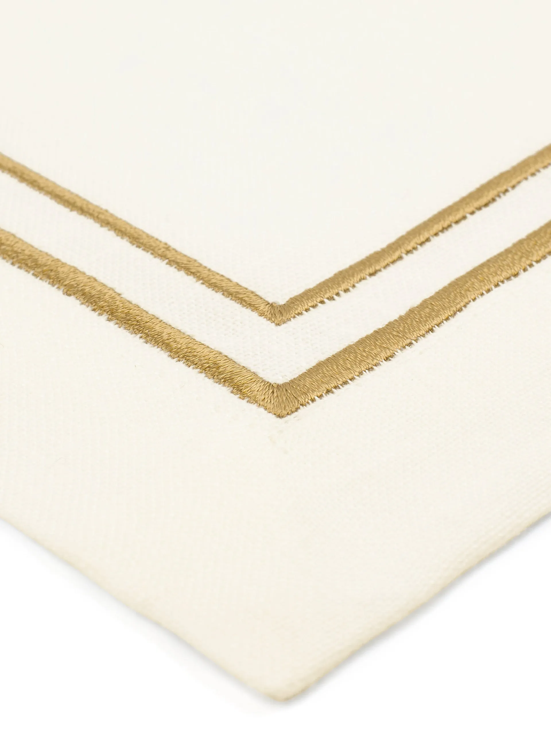 Antique gold Sophie classic two cord napkin