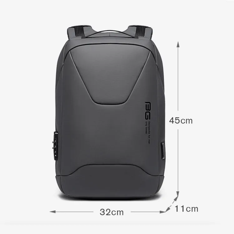 BANGE BG-22188 Fashion Business Anti-Theft Backpack Backpack with External USB Charging Port(Gray)