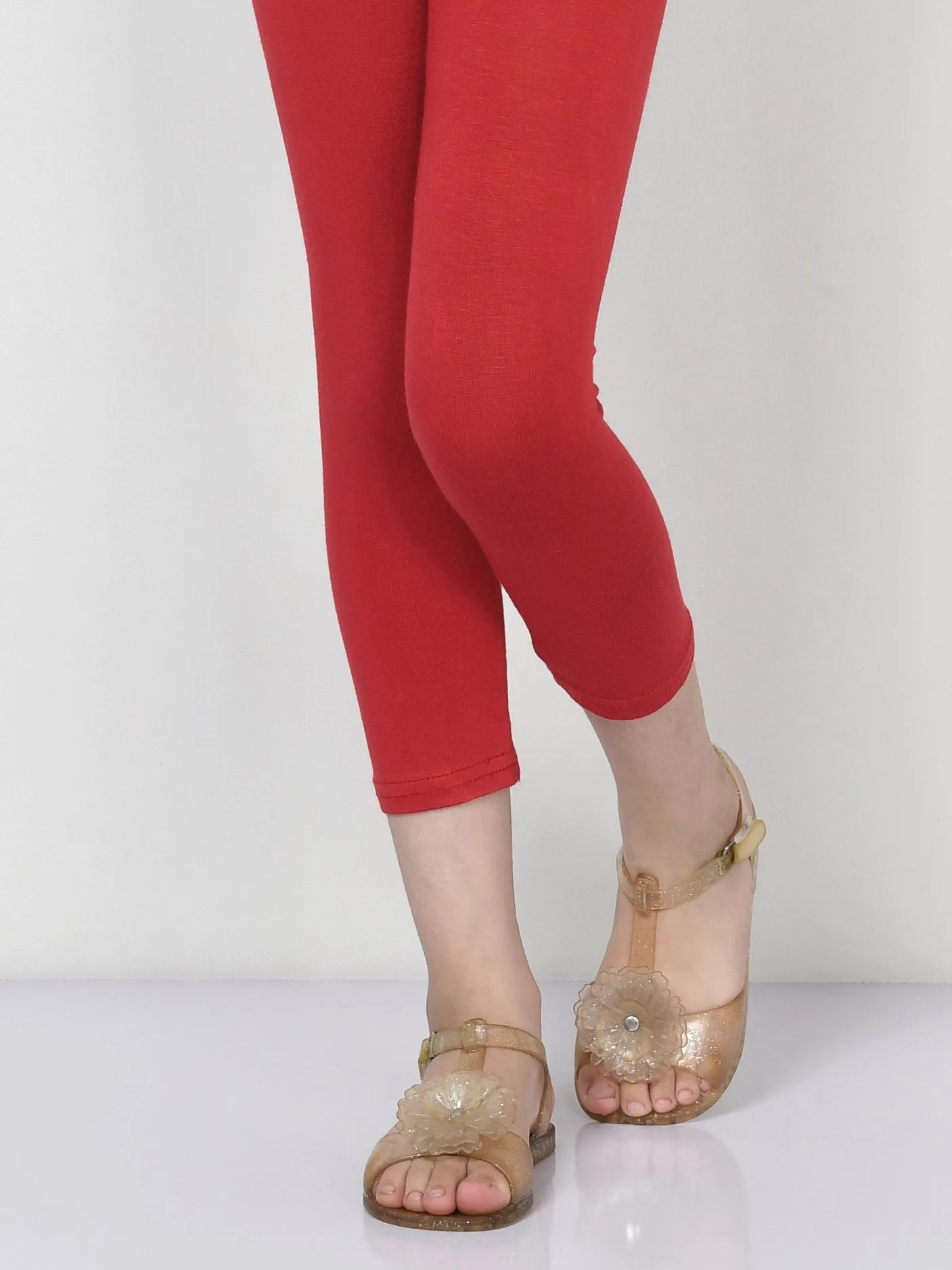 Basic Tights - Bright Red