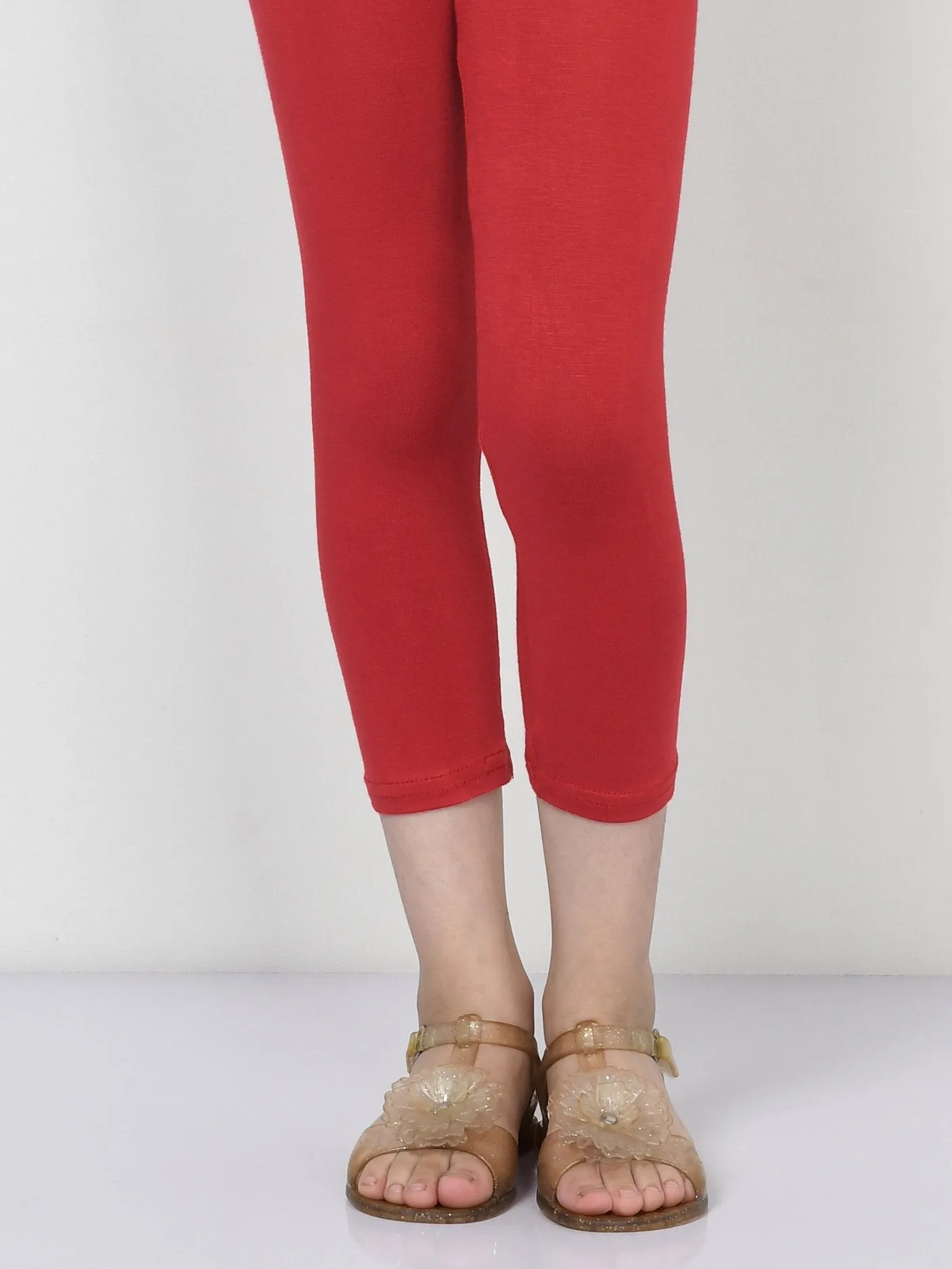 Basic Tights - Bright Red