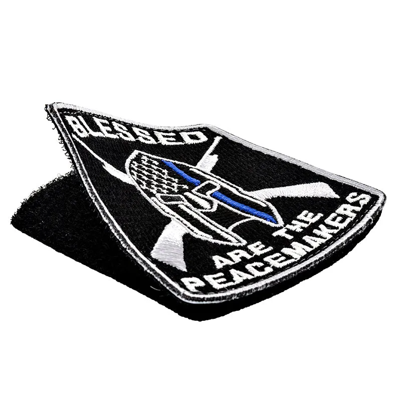 Blessed Are The Peacemakers Patch, Hook-And-Loop