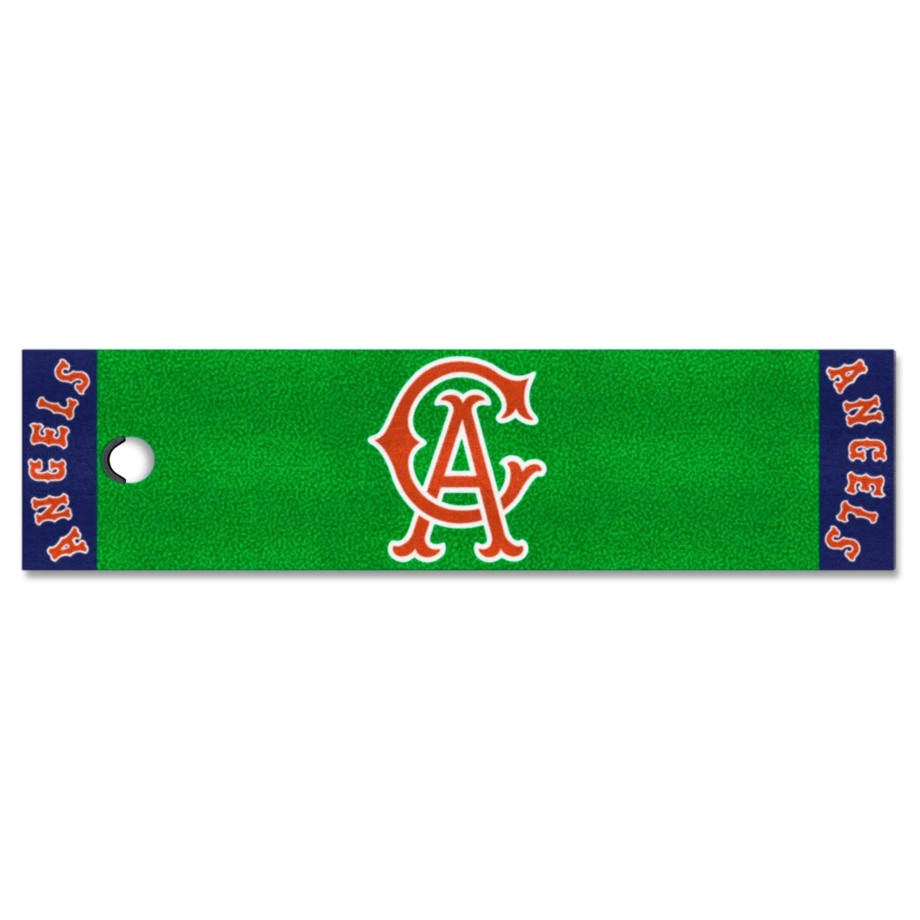 California Angels Putting Green Mat - 1.5ft. x 6ft. 1966 Retro Logo