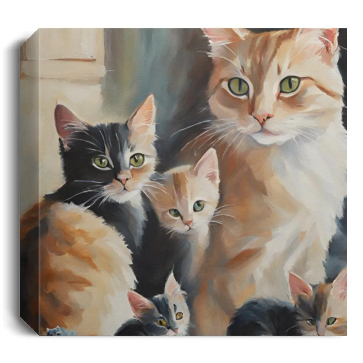 Cat & Kitten Collection | Canvas Wall Art