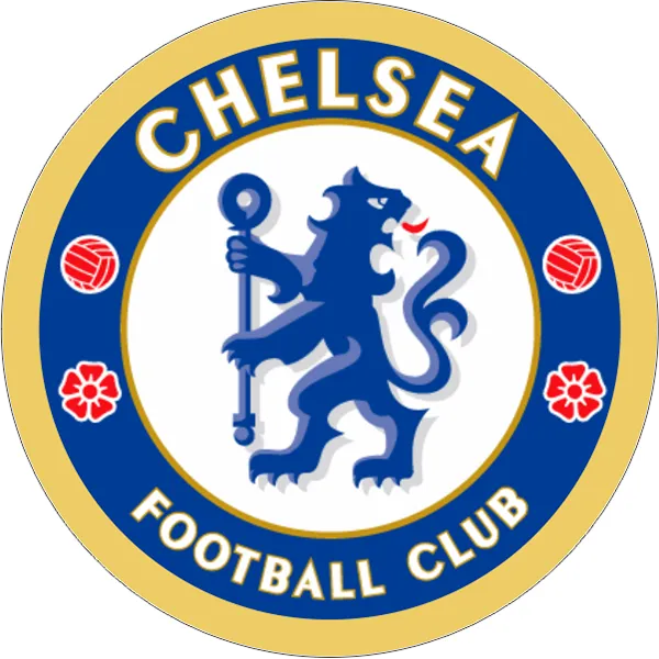 Chelsea Team Round Decal