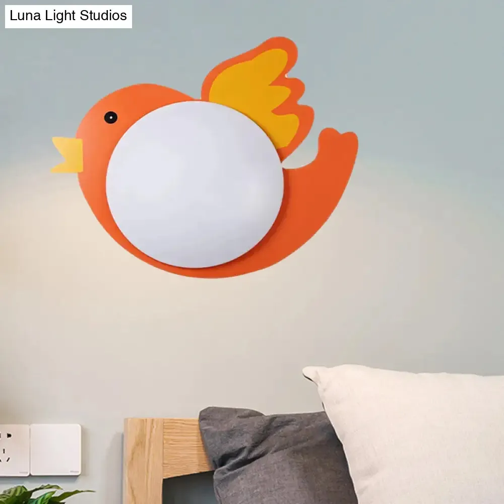 Children's LED Ceiling Mount Light with Wooden Cartoon Pattern - Ideal for Kindergarten