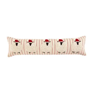 Christmas Sheep Pillow BY MUD PIE