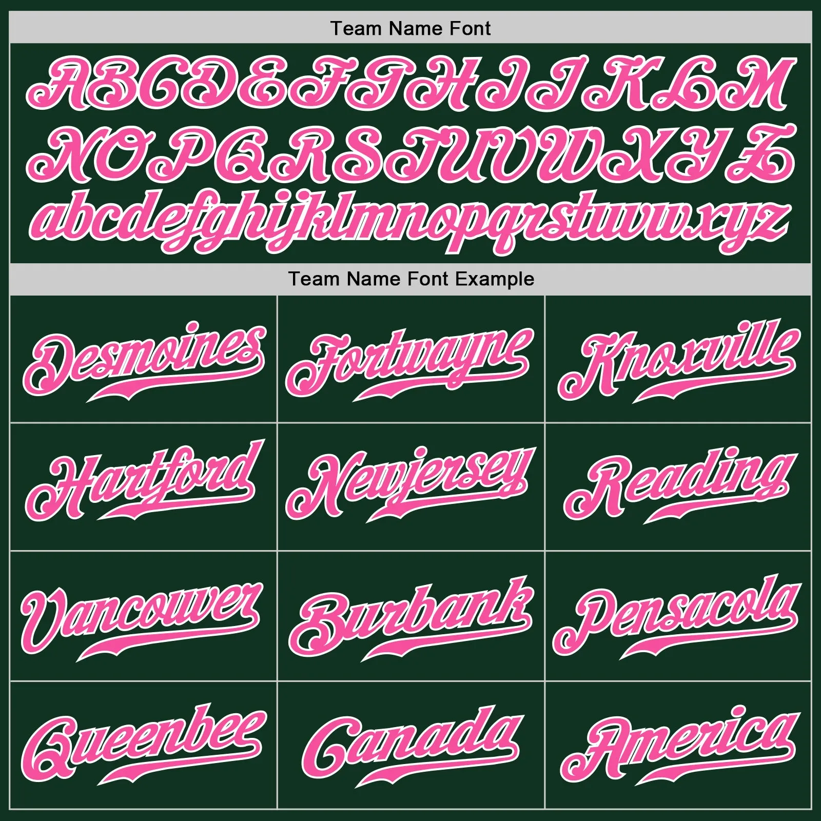 Custom Green Pink-White Authentic Baseball Jersey