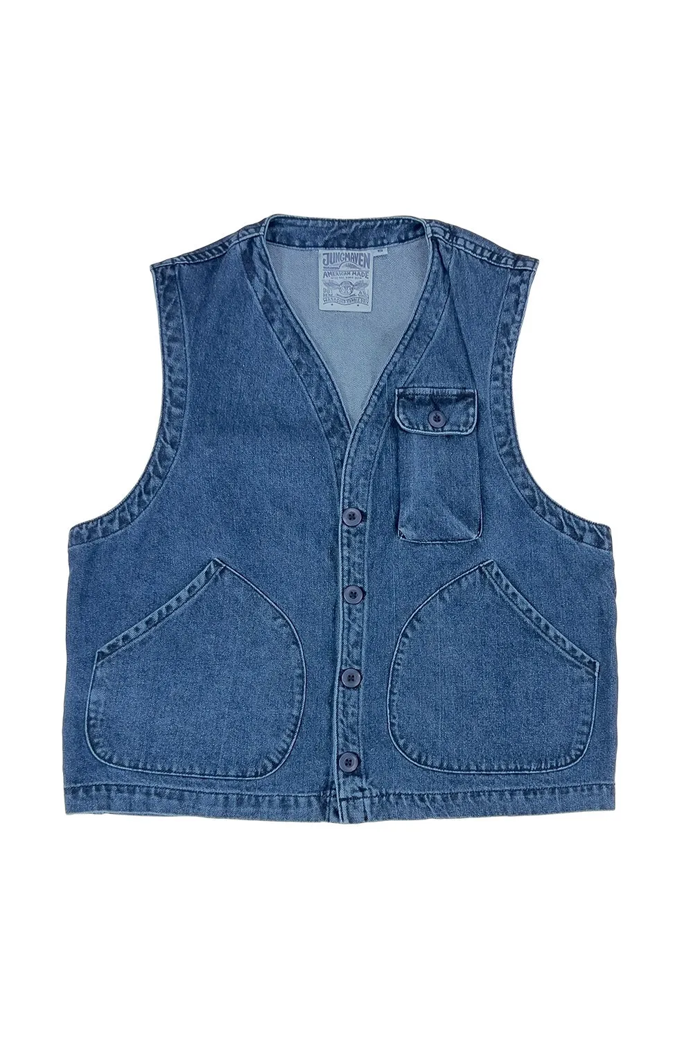 Denim Falcon Vest