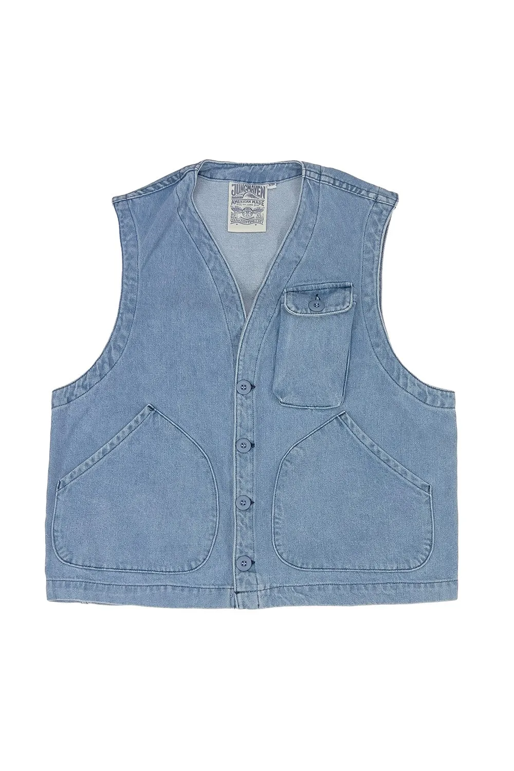 Denim Falcon Vest