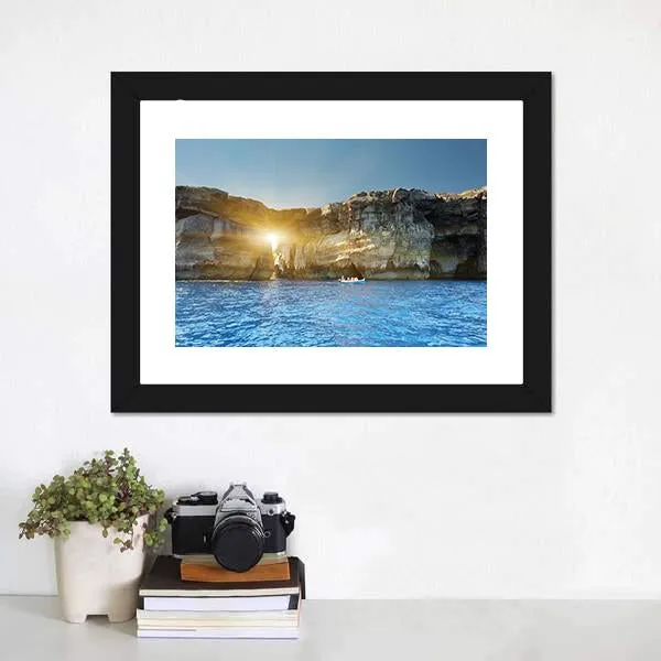 Fantastic Azure Window Canvas Wall Art