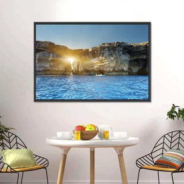 Fantastic Azure Window Canvas Wall Art