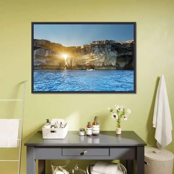 Fantastic Azure Window Canvas Wall Art