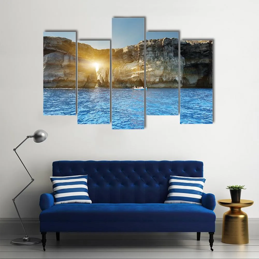 Fantastic Azure Window Canvas Wall Art