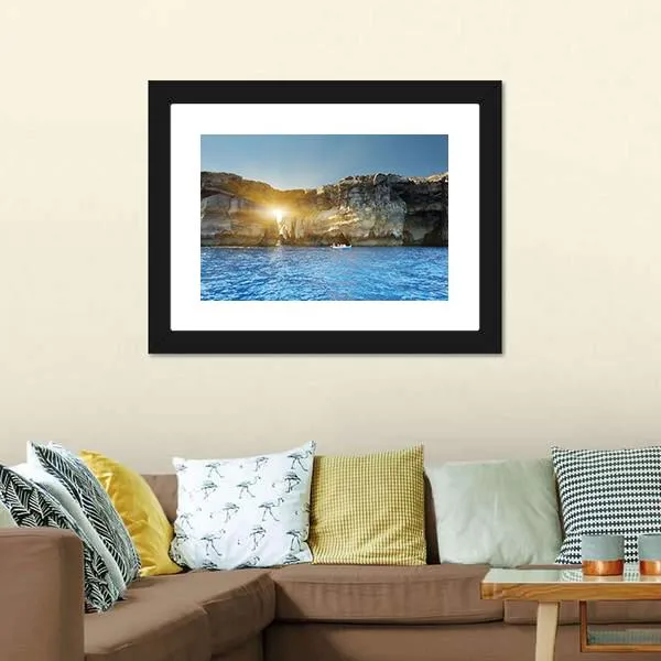 Fantastic Azure Window Canvas Wall Art