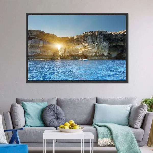 Fantastic Azure Window Canvas Wall Art