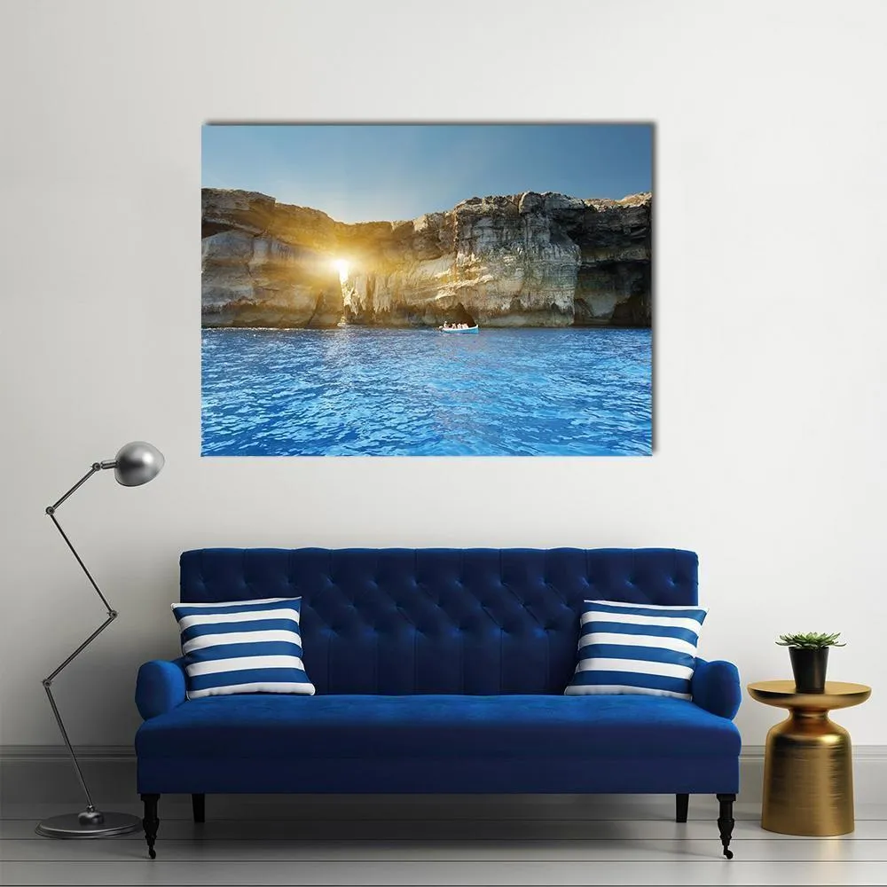 Fantastic Azure Window Canvas Wall Art