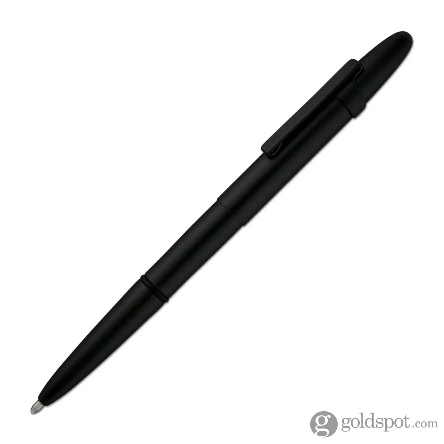 Fisher Space Pen Bullet Ballpoint Pen with Clip in Matte Black