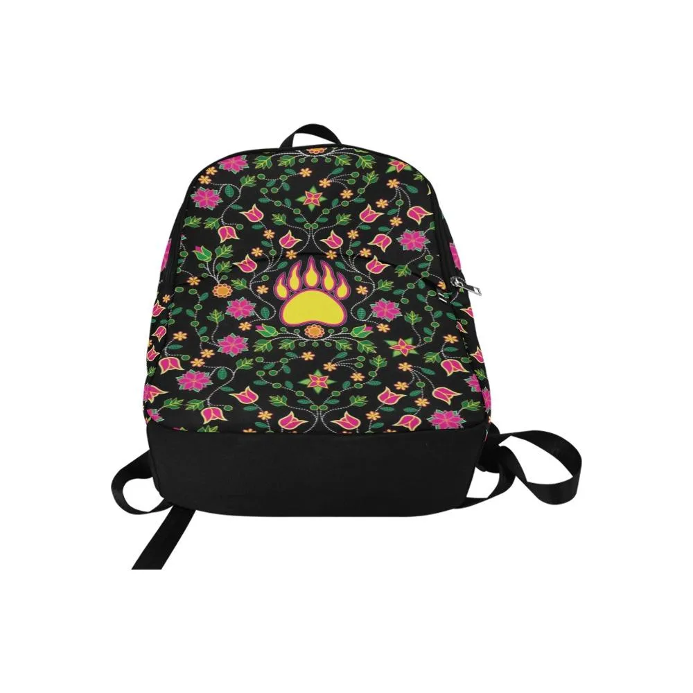 Floral Bearpaw Pink and Yellow Backpack for Adult