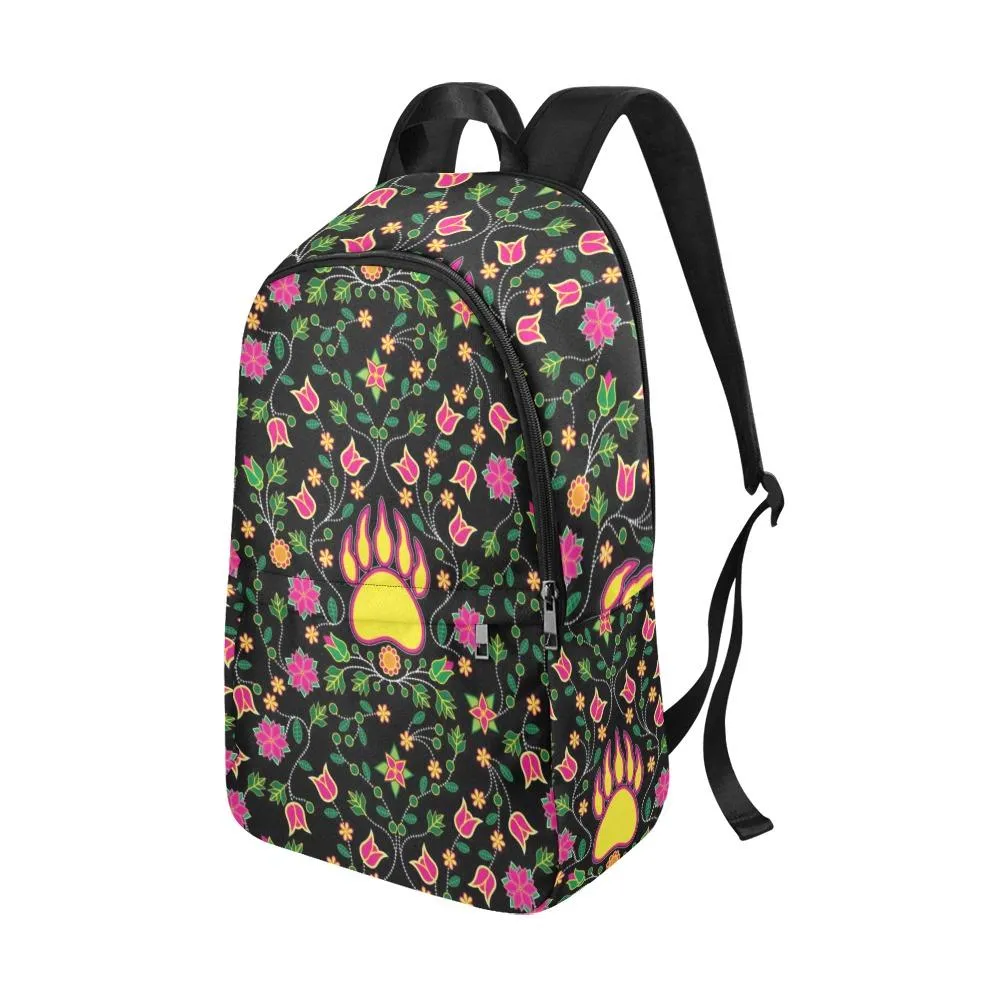 Floral Bearpaw Pink and Yellow Backpack for Adult