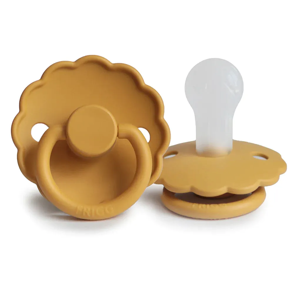 FRIGG Daisy Pacifier | Silicone | Honey Gold