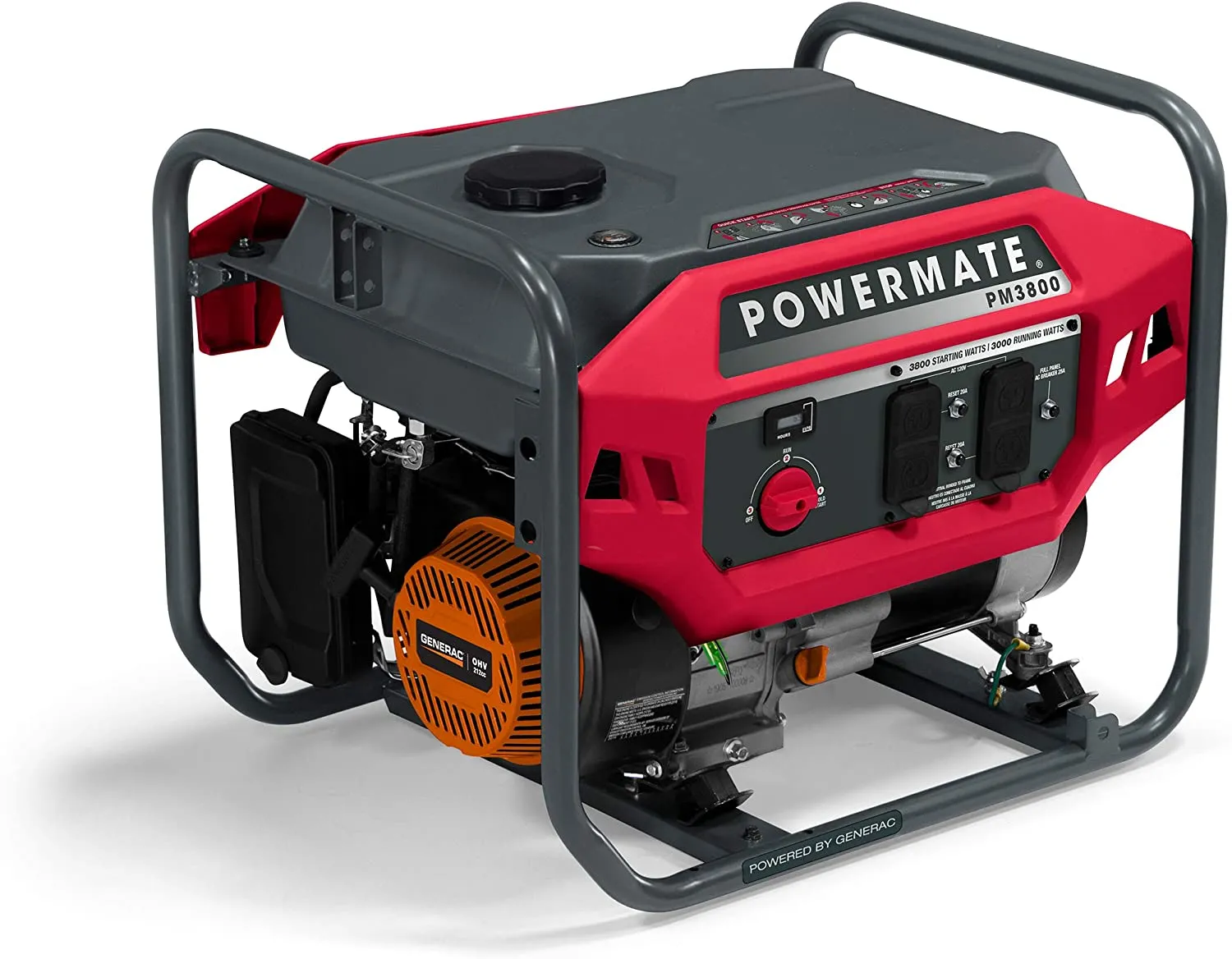 Generac/Powermate PM3800 3000W/3800W Gas Generator New