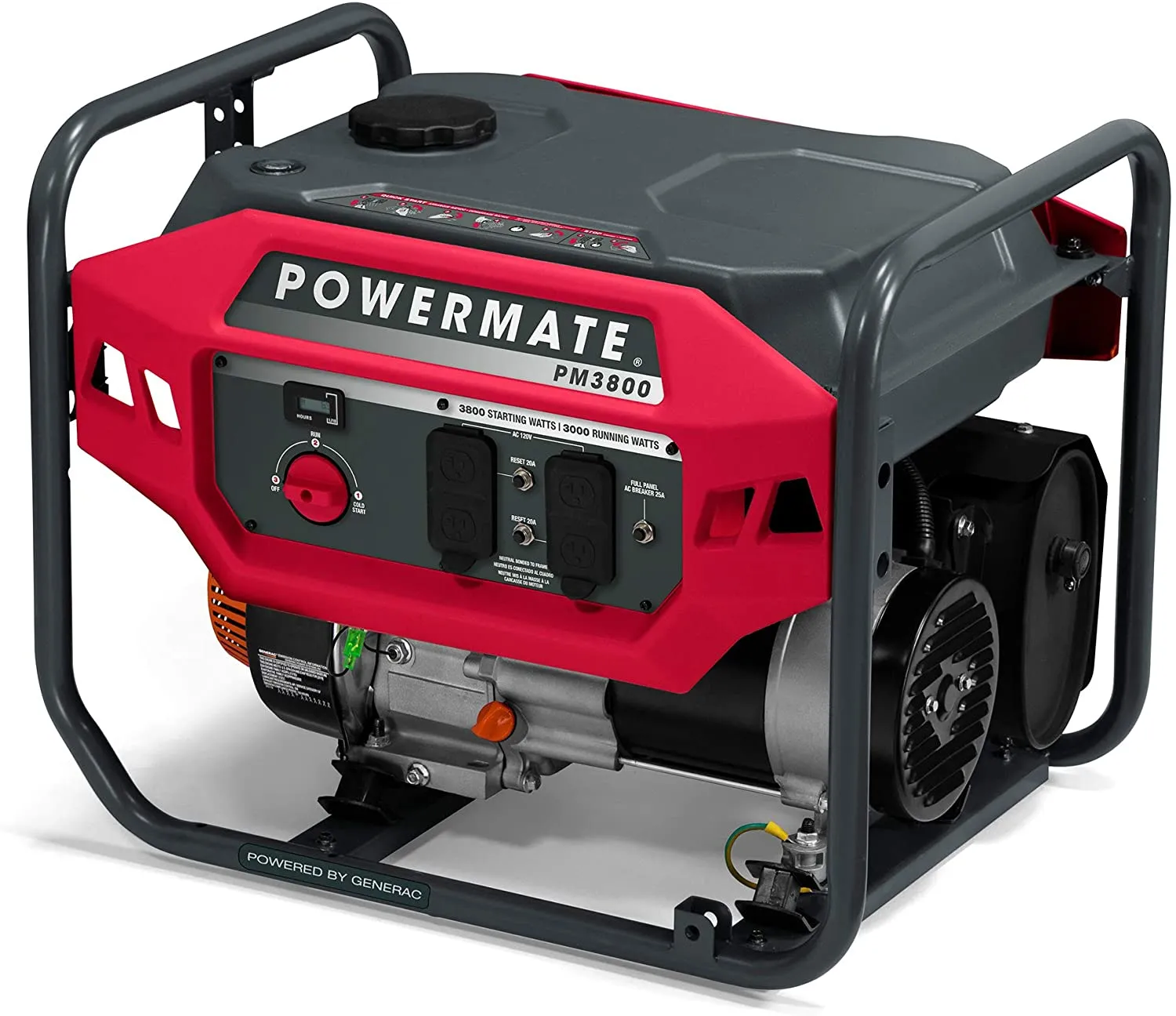 Generac/Powermate PM3800 3000W/3800W Gas Generator New