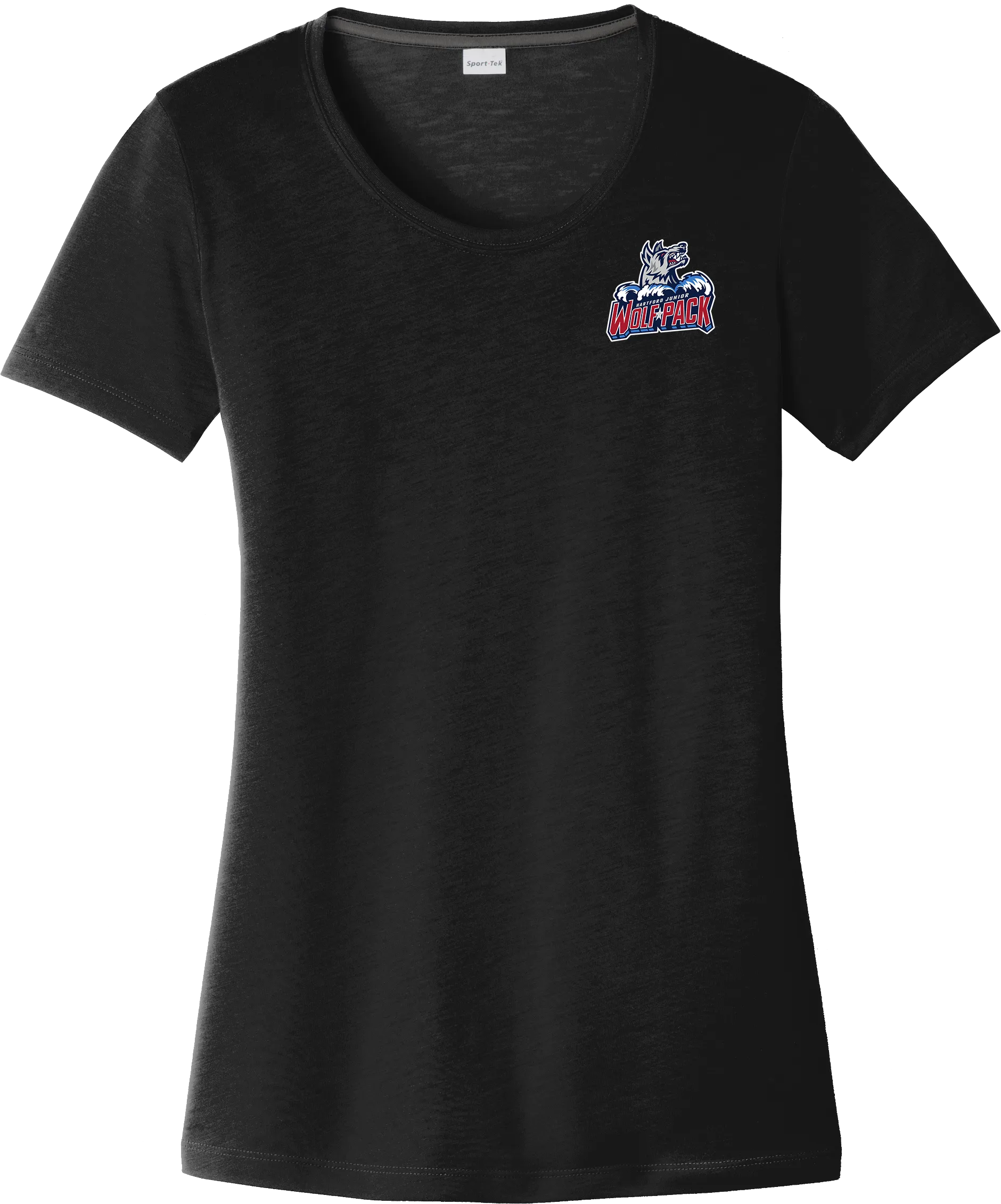 Hartford Jr. Wolfpack Ladies PosiCharge Competitor Cotton Touch Scoop Neck Tee