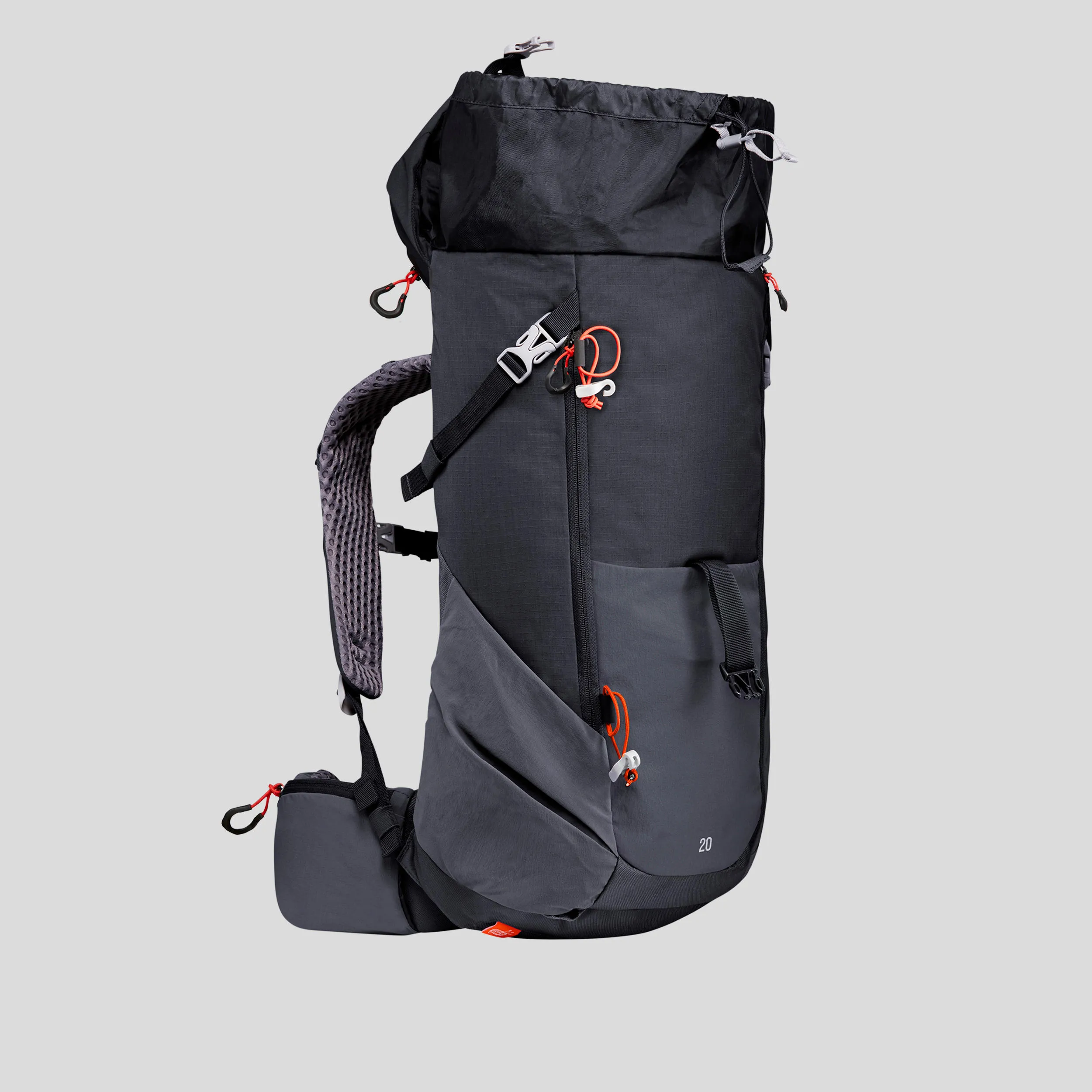 Hiking backpack Quechua MH500 20 l, black/dark gray