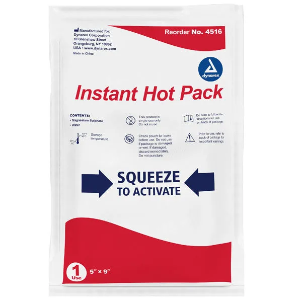 Instant Hot Pack 5 inch x 9 inch