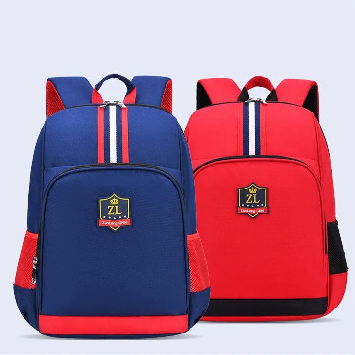 Inverted Stripes Backpack - Blue