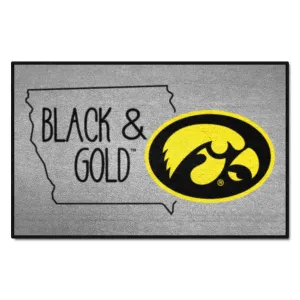 Iowa Hawkeyes Southern Style Starter Mat Accent Rug - 19in. x 30in.