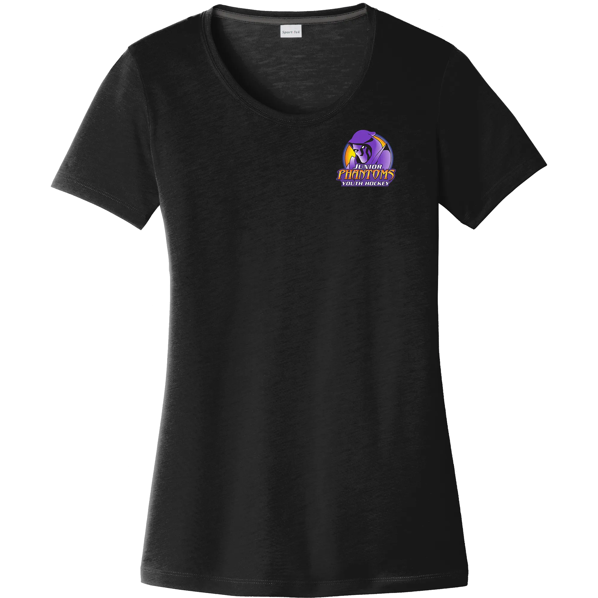 Jr. Phantoms Ladies PosiCharge Competitor Cotton Touch Scoop Neck Tee