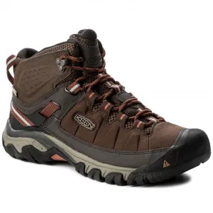 Keen Men's WP Targhee EXP Mid Mulch/Burnt 1017718