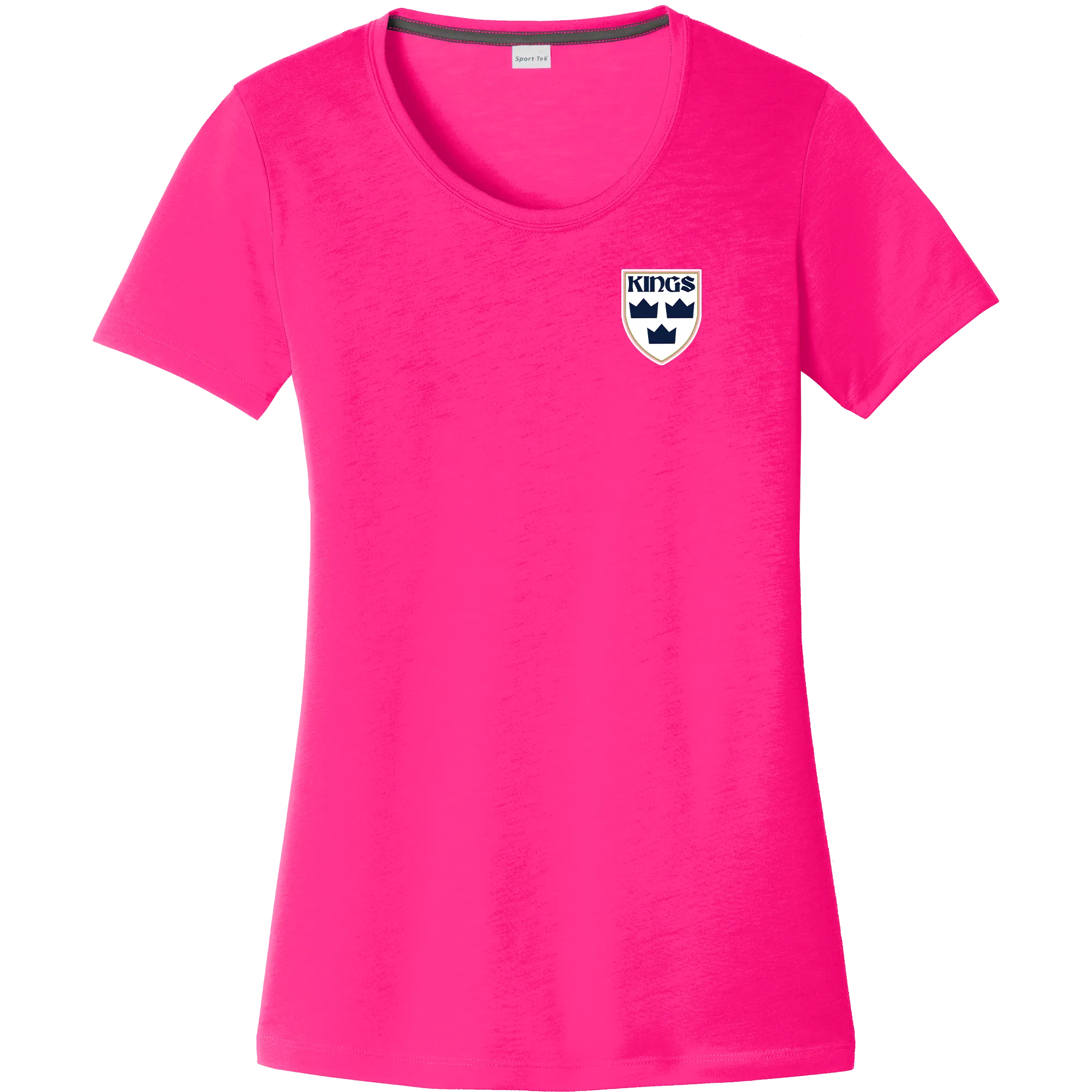 Lady Kings Ladies PosiCharge Competitor Cotton Touch Scoop Neck Tee