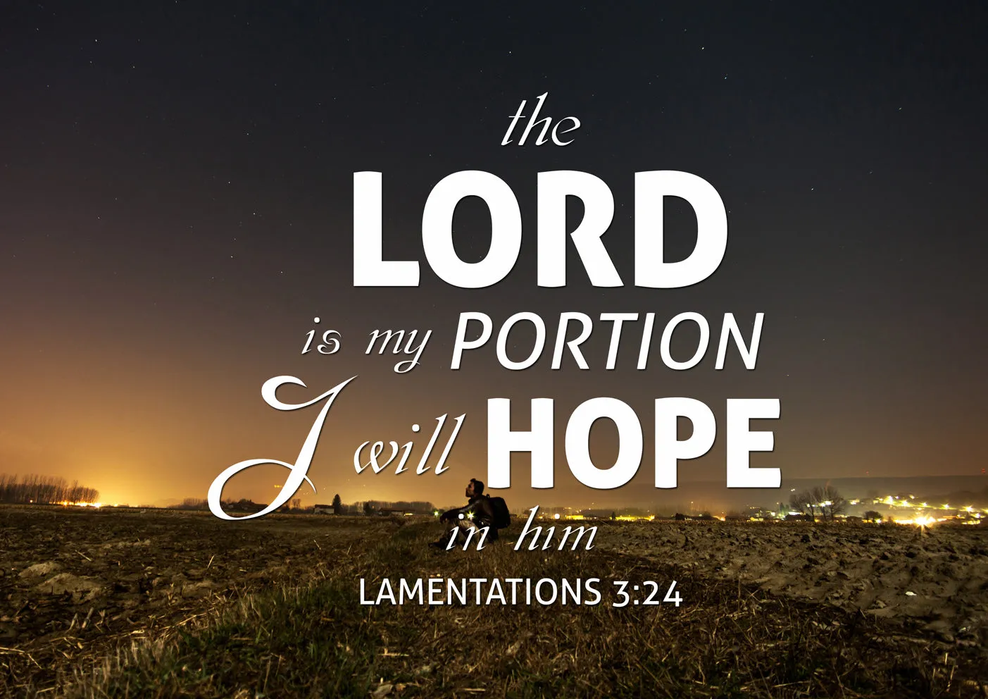 Lamentations 324 Canvas Wall Art Print - Christian Canvas Wall Art