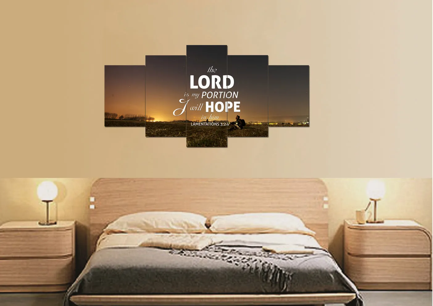 Lamentations 324 Canvas Wall Art Print - Christian Canvas Wall Art