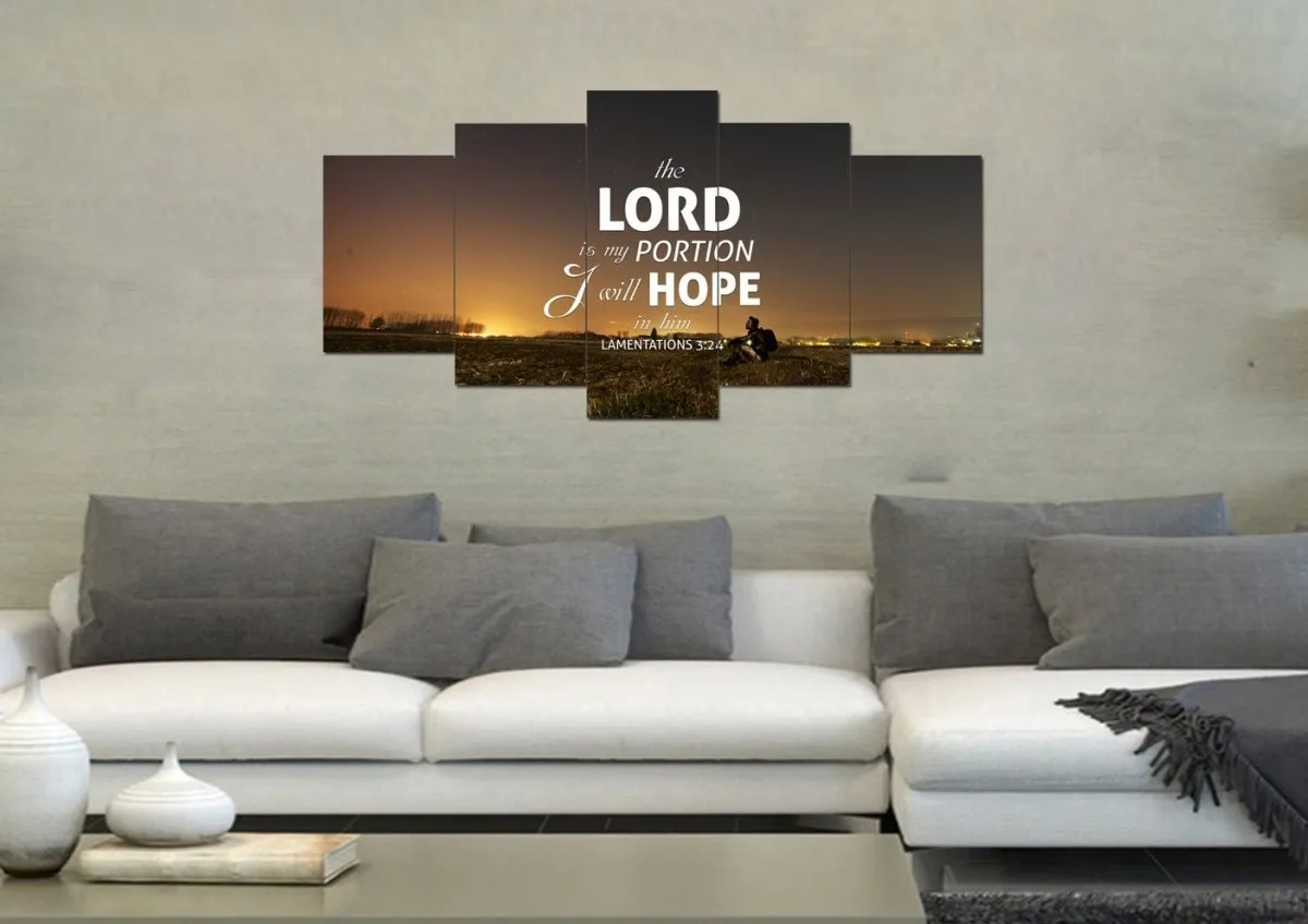 Lamentations 324 Canvas Wall Art Print - Christian Canvas Wall Art