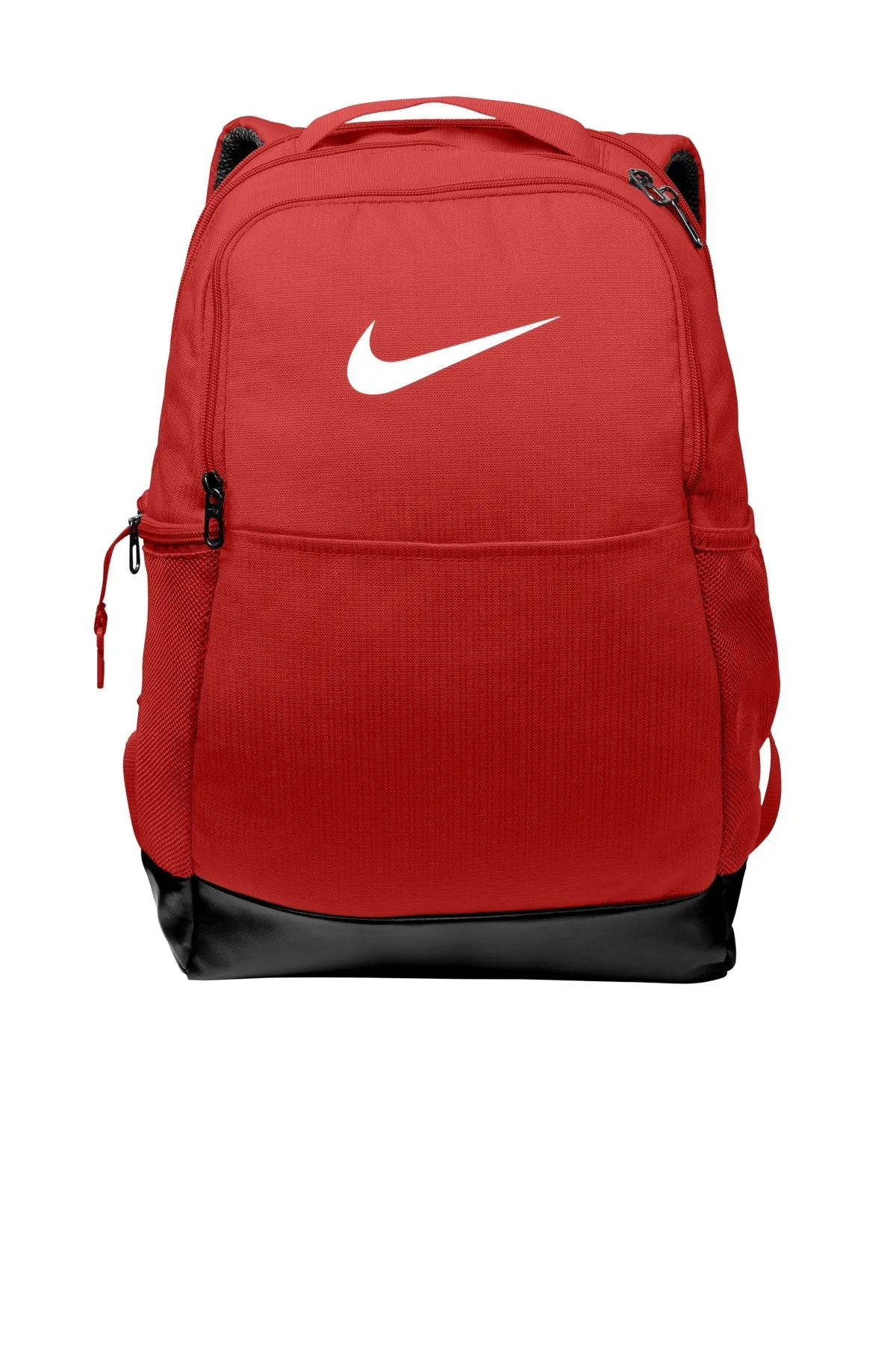 Nike Brasilia Medium Branded Backpacks, University Red