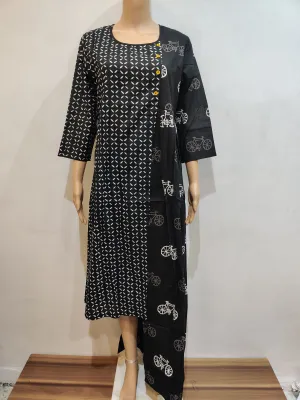 Peacock Flower Kurti