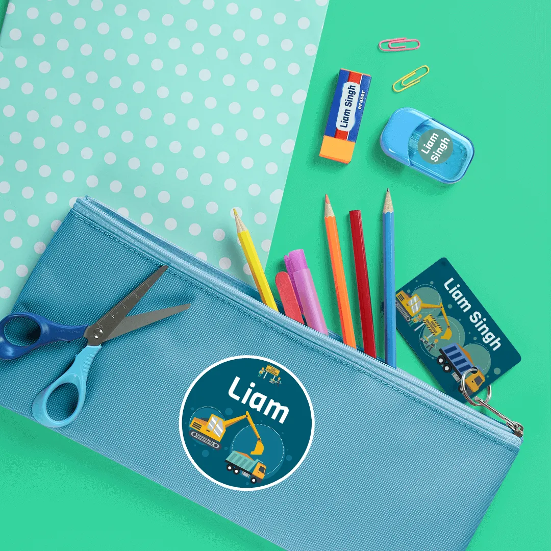 Pencil Case - Light Blue