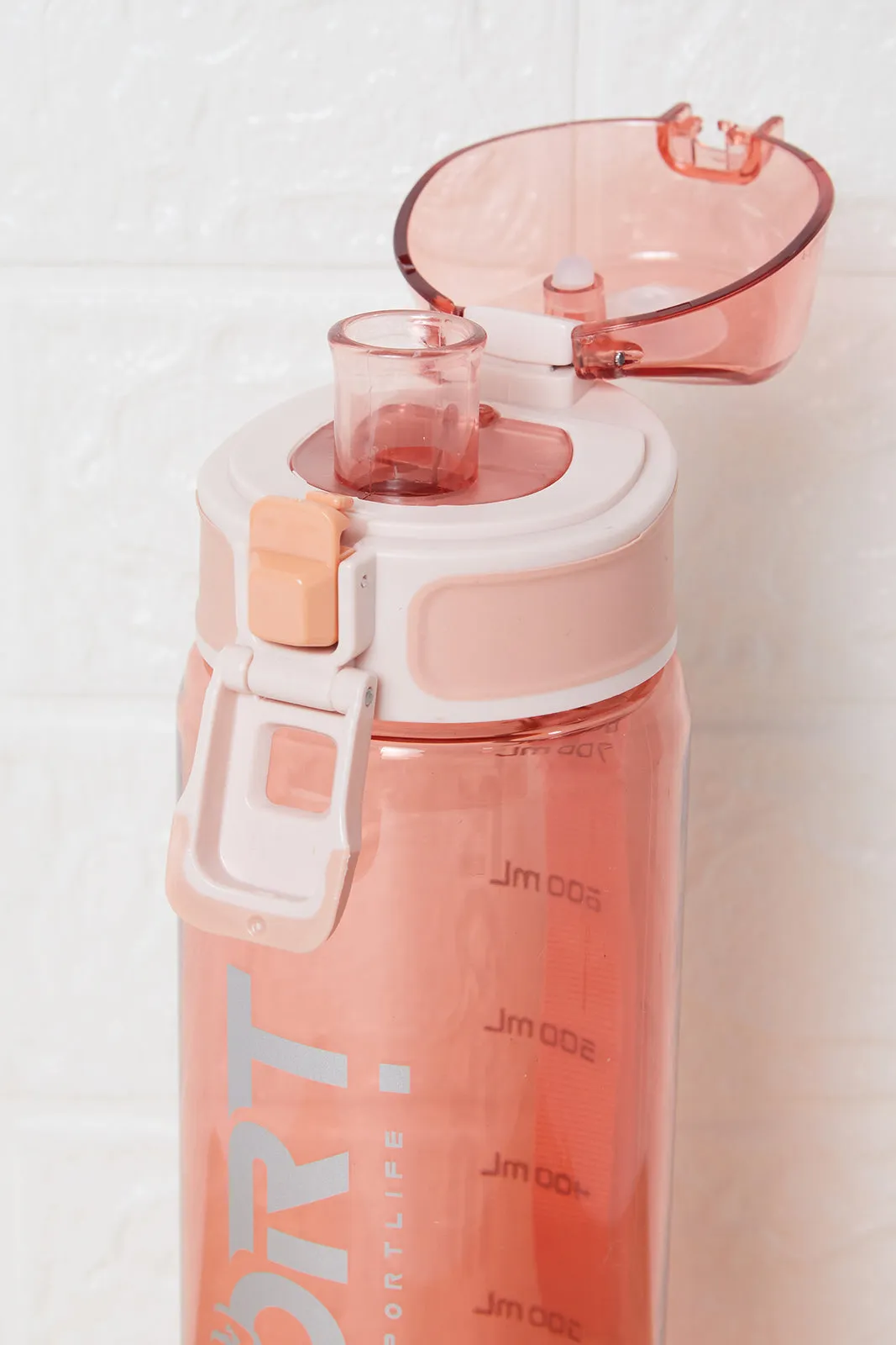 Pink Sports Water Bottle