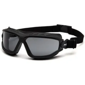 Pyramex Torser Safety Glasses Black Frame, H2MAX Anti-Fog  (12/box)