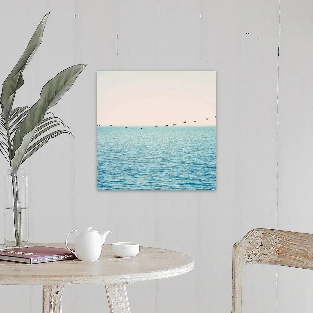 "Birds on the sea" Canvas Wall Art