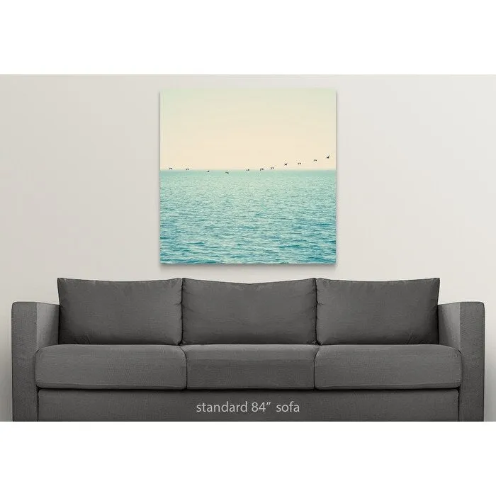 "Birds on the sea" Canvas Wall Art