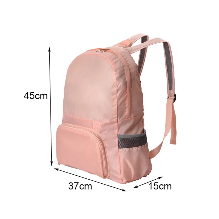 RH809 Outdoor Waterproof Folding Backpack(Black)