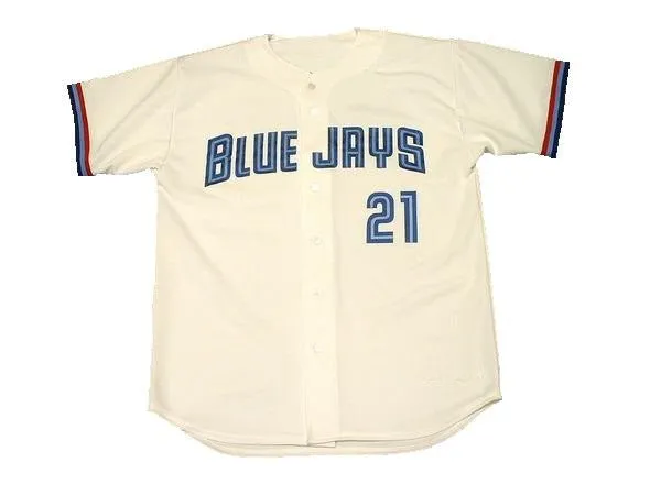 Roger Clemens 1997 Toronto Blue Jays Home Throwback Jersey